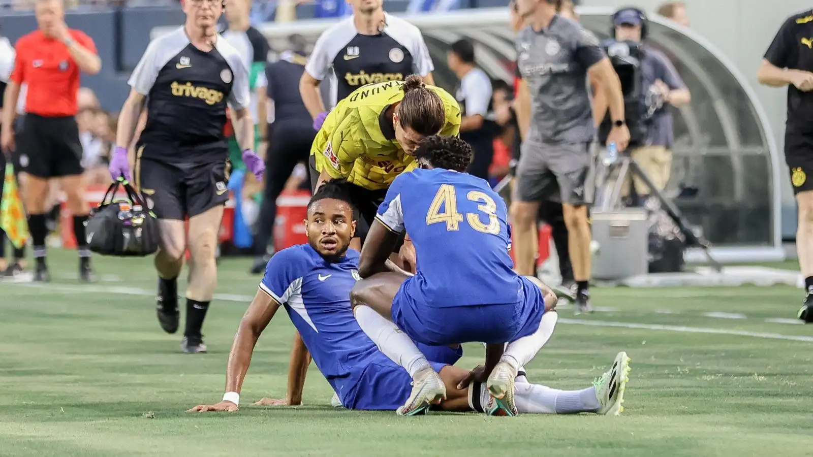 Huge blow for Chelsea as Nkunku is ruled out for ‘up to 16 weeks’ after knee operation